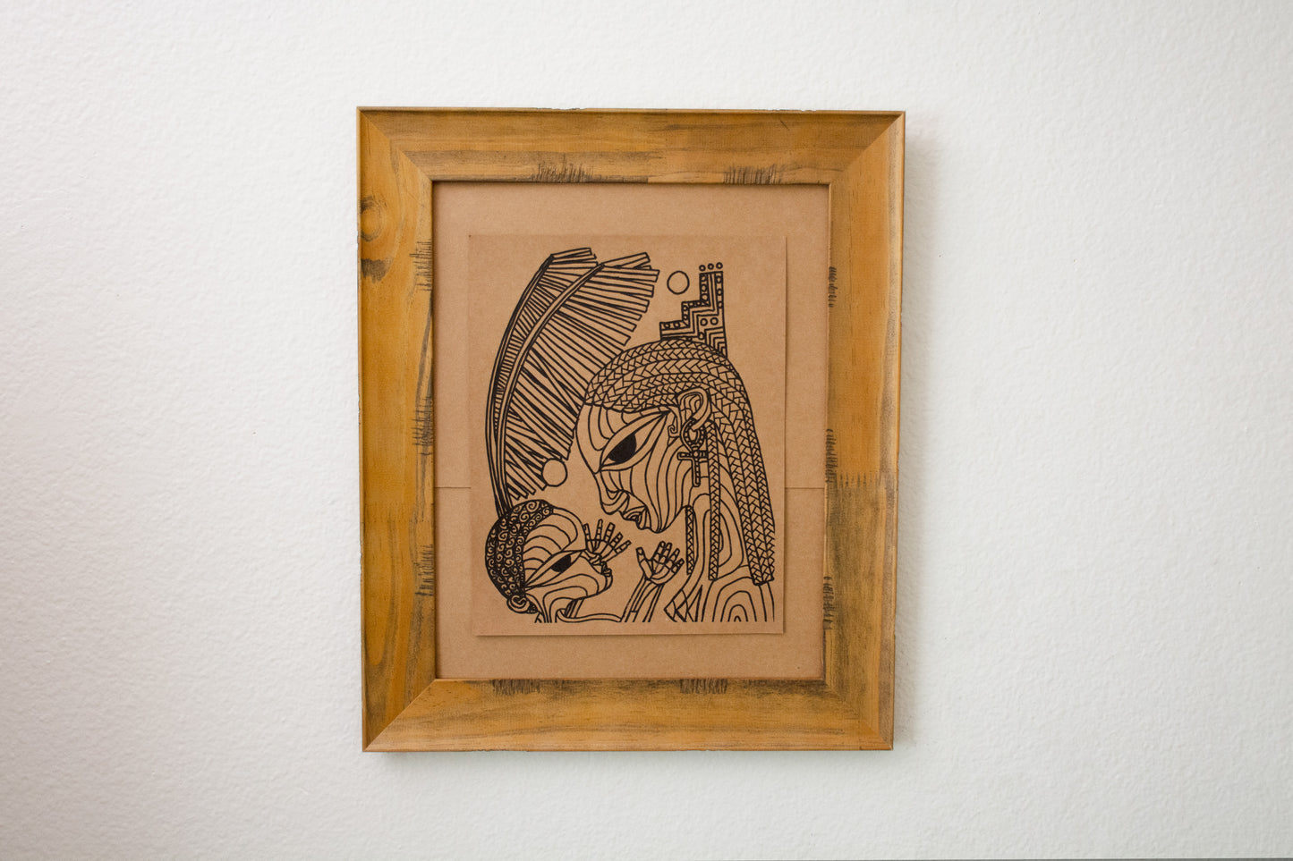 Auset & Heru Print 8.5" x 11"