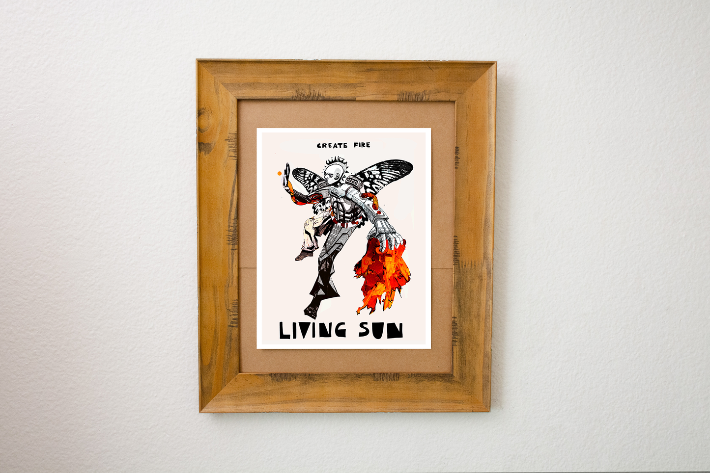 Living Sun 8.5" x 11 "