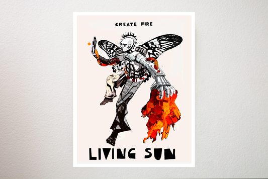 Living Sun 8.5" x 11 "