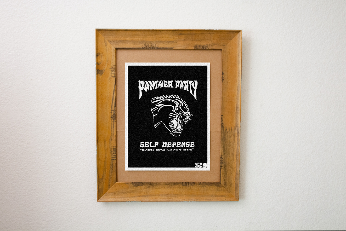 Panther Party Print 8.5" x 11"