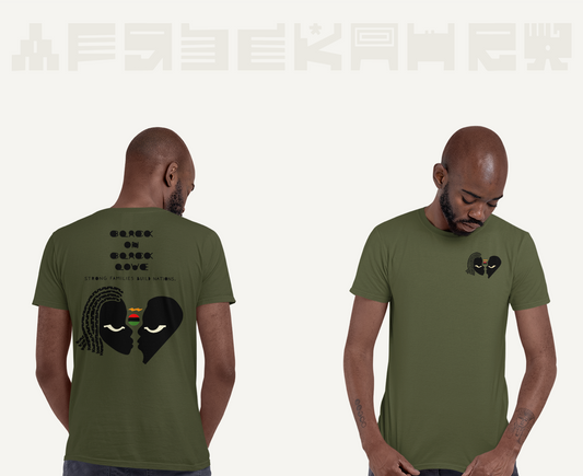 Black on Black Love Short-sleeve Tee